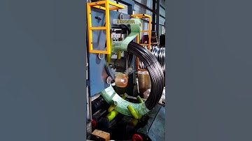 Vertical Steel Wire Coil Wrapping Machine