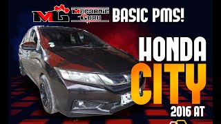 HONDA CITY 2016 AT | BASIC PMS by MG Autoworx