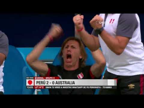 Mundial, Grupo C: Perú 2 – 0 Australia