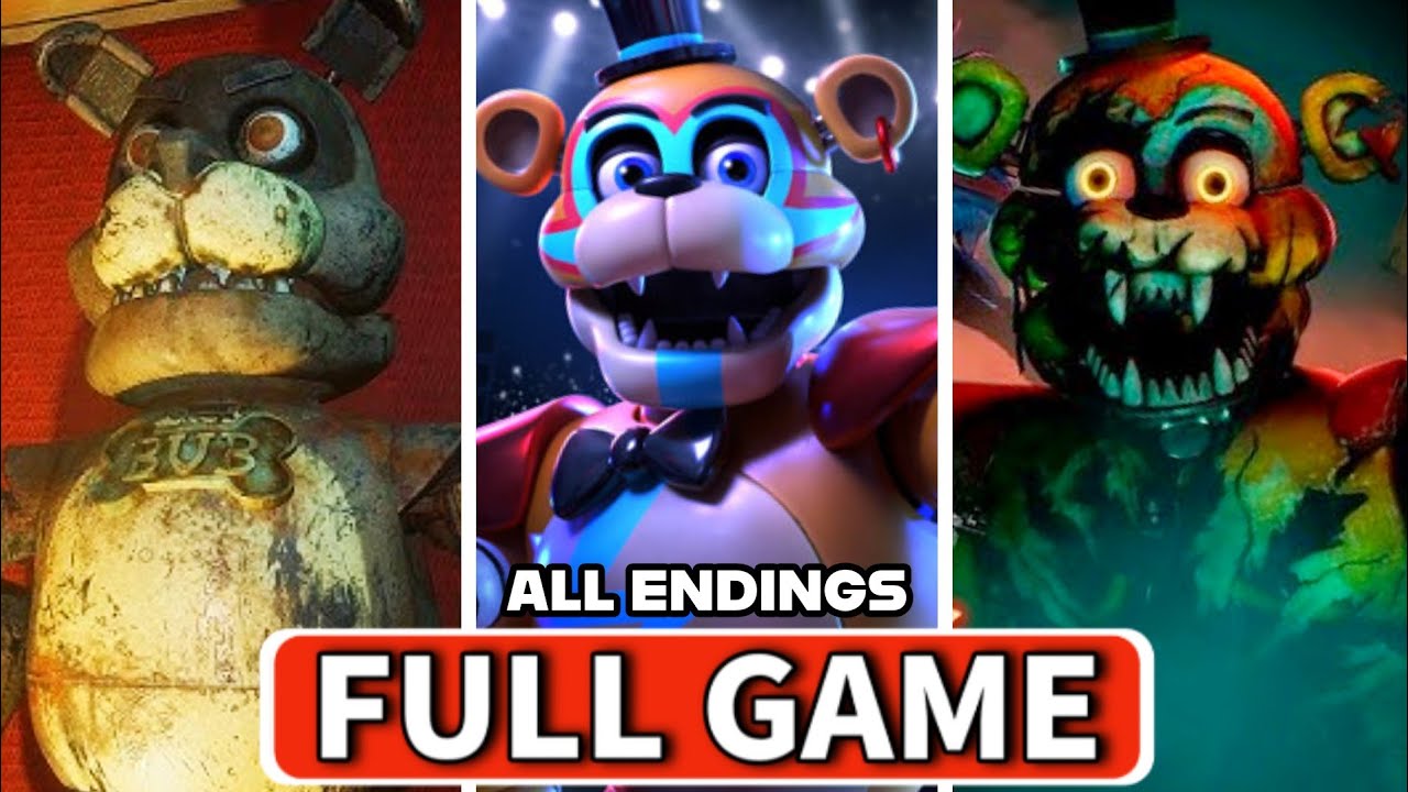 FNAF Secret of the Mimic Storyline + Security Breach & Ruin DLC - Full ...
