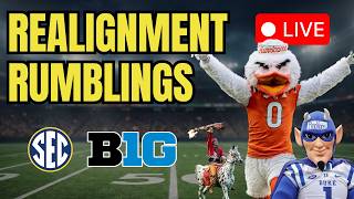 CFB Mafia x CFBXpress Live: Big Ten  SEC Realignment Rumors and SEC Media Days
