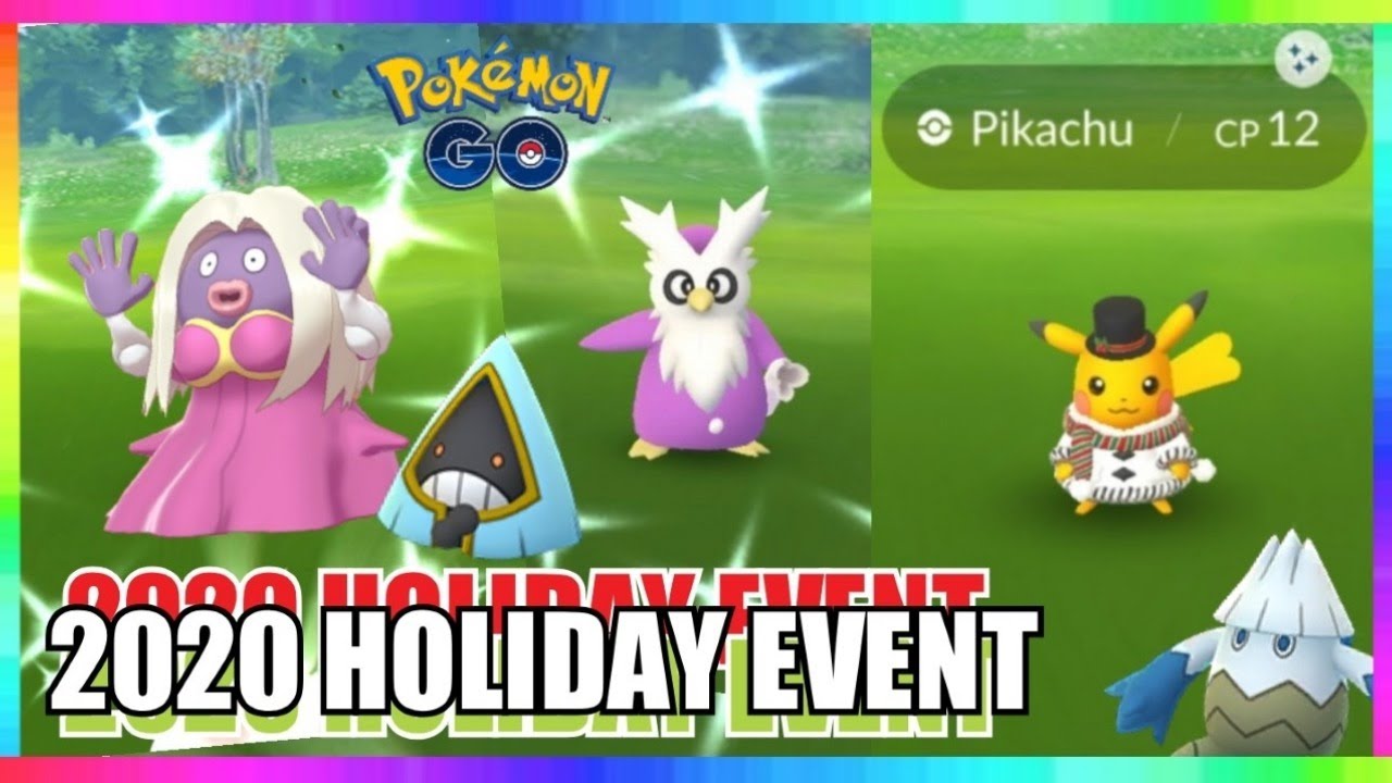 Christmas Eve Shiny Hunt New Holiday Event In Pokemon Go Youtube