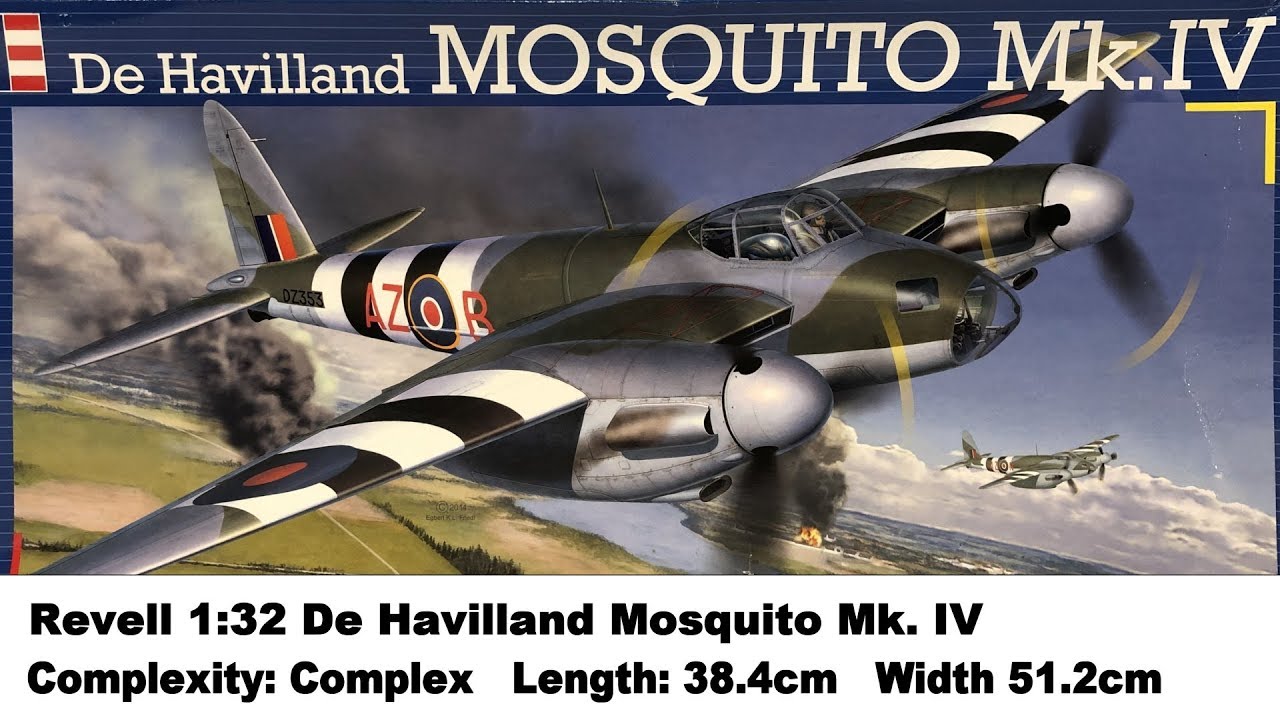 Revell 1:32 De Havilland Mosquito Mk.IV Kit Review - YouTube