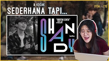 React to #UN1TYCoverProject Shandy - Bentuk Cinta (ECLAT cover) | Cinta suaranyaaaa... | INA