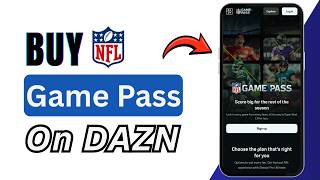 How to Buy NFL Game Pass on DAZN (2026) | Subscribe & Watch NFL Games Live