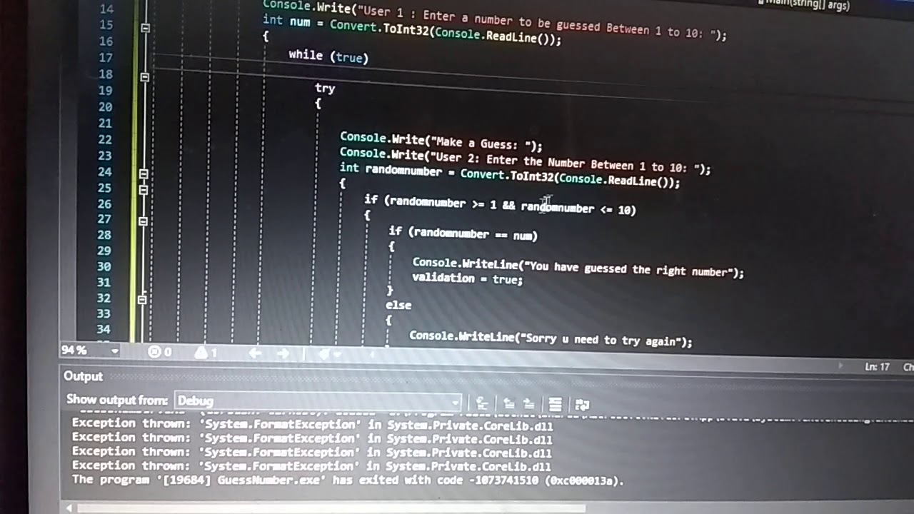 Guess Number  YouTube