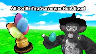 Celebrity All Gorilla Tag Scavenger Hunt Egg Locations! Wealth
