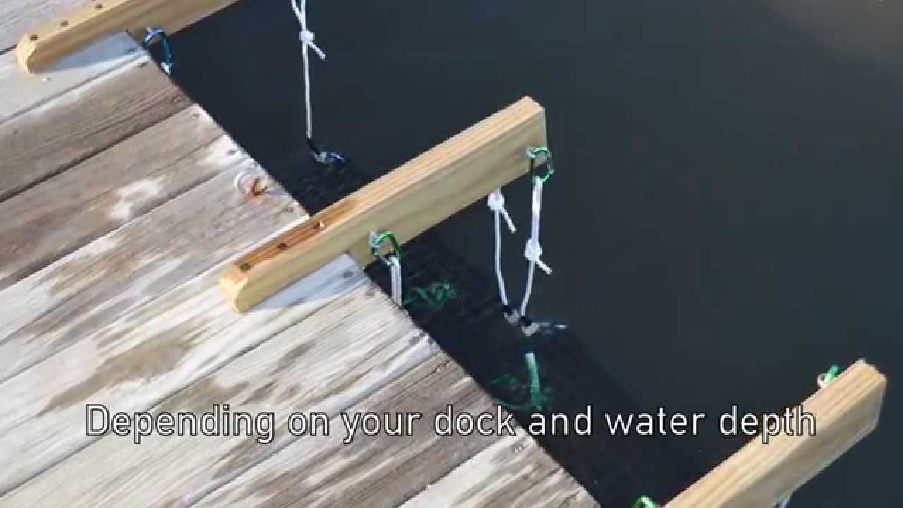 Oyster Gardening Part II How to Tie Off Oyster Cages YouTube