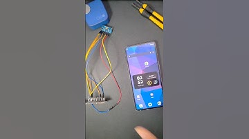 MPU6500 & ESP32 WIRELESS CONNECTION #electronic  #automobile #autonomousrobot #diyrobot #techlovers