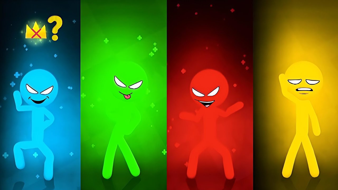 Stickman Party Tournament Mode 1234 Players MiniGames Random Gameplay | Stickman Party Game Play 🎮🔥👀