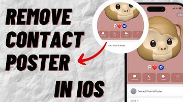 How to Delete Contact Poster on iPhone (iOS 17)