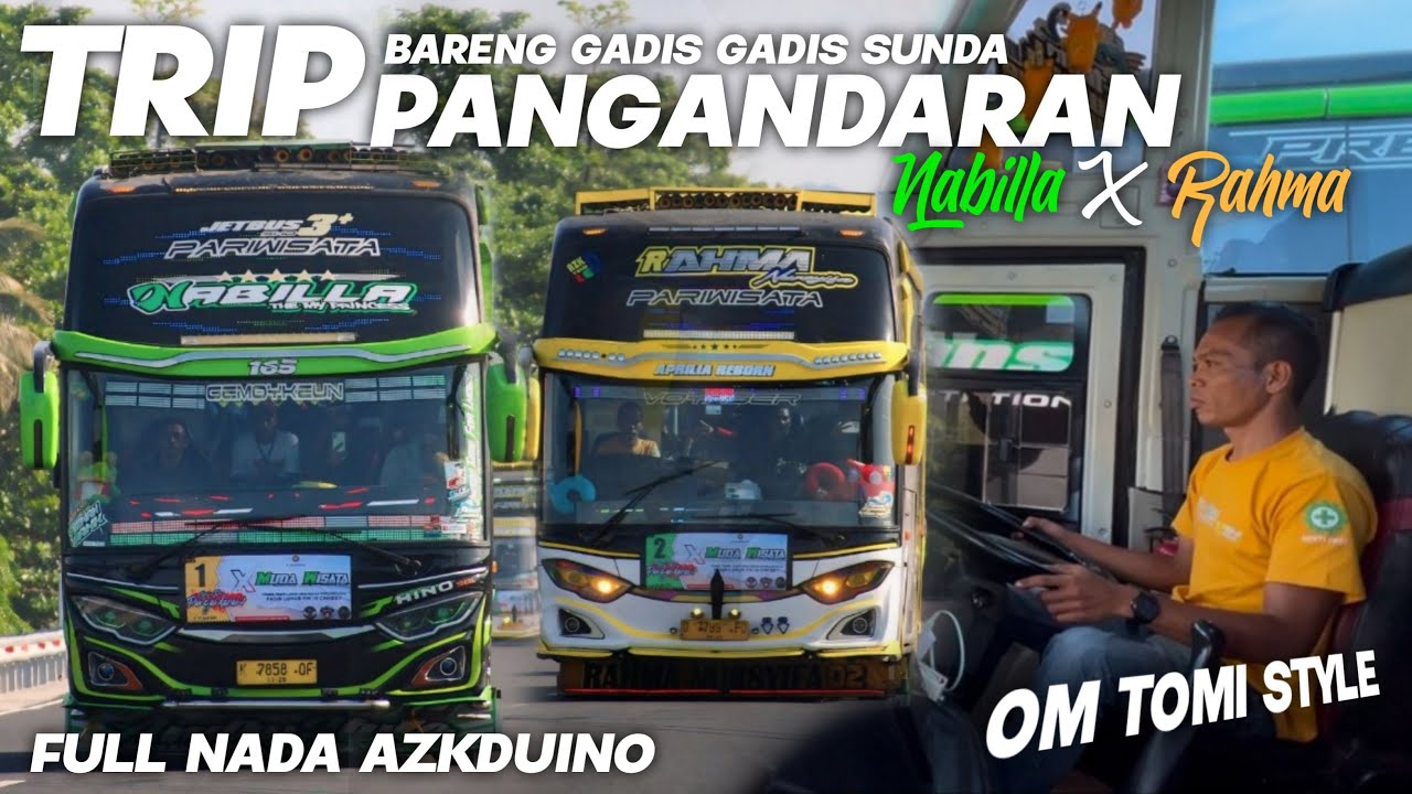 TRIP PANGANDARAN BERSAMA GADIS” SUNDA‼️nabilla x rahma full nada baru dari azkduino