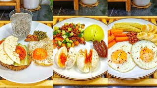 6 Different Healthy & High Protein Breakfast Ideas.