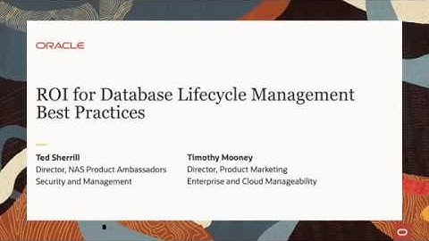 Webinar: The ROI for Database Lifecycle Management Best Practices