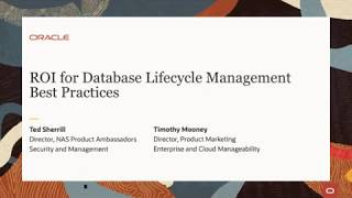Webinar: The ROI for Database Lifecycle Management Best Practices
