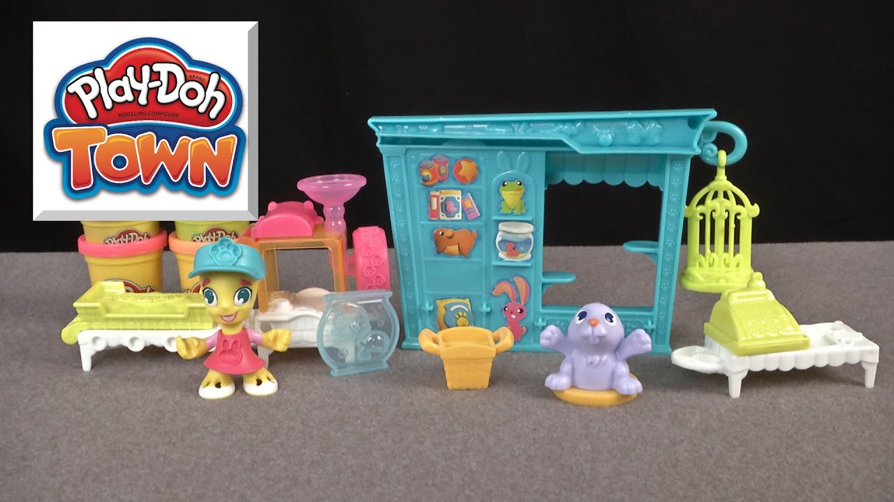 play doh town pet shop