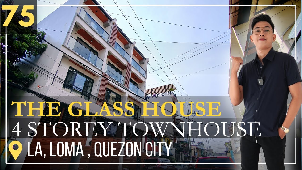 House Tour 75 • (SULIT) 4-Storey Townhouse with Mezzanine  • Quezon City, La Loma • The Glass House