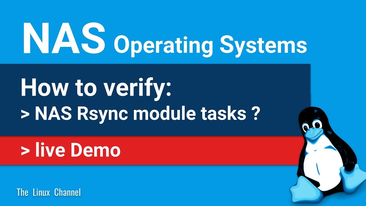 0x170 How to verify NAS Rsync module tasks 