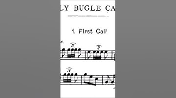 Thumbnail of Daily [Bugle Calls] on Trumpet - Vol. 1 - FIRST CALL