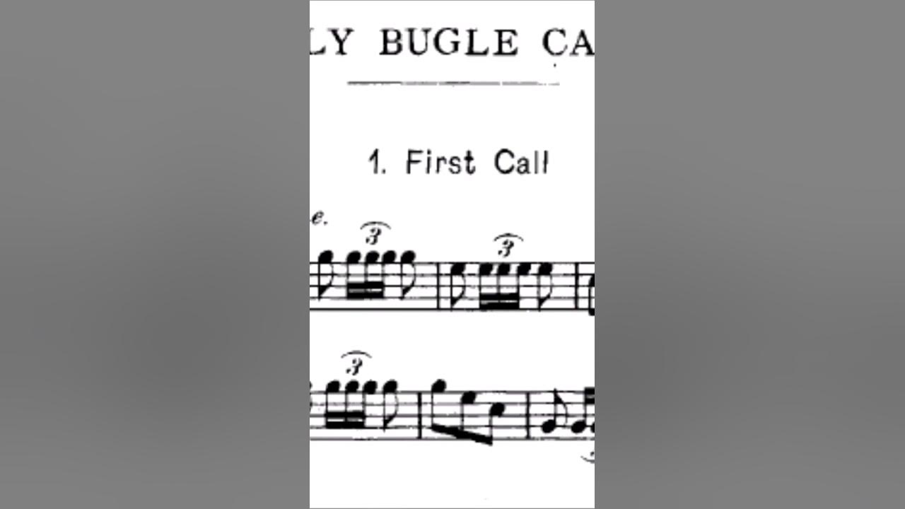 Daily [Bugle Calls] on Trumpet - Vol. 1 - FIRST CALL