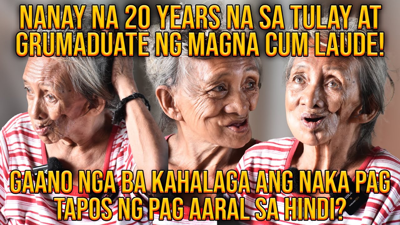 NANAY NA 20 YEARS NG NAKATIRA SA ILALIM NG TULAY AT NAKAPAGTAPOS NG PAG AARAL | BAKIT SYA NAGSISISI?