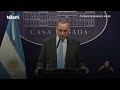 Adorni: “El transporte público provincial y municipal no es responsabilidad del gobierno nacional”