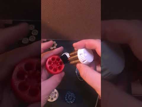 Revolver speed loader demo (cap and carrier system) design