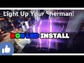 Adding high resolution RGB LED Lights to my Veteran Sherman