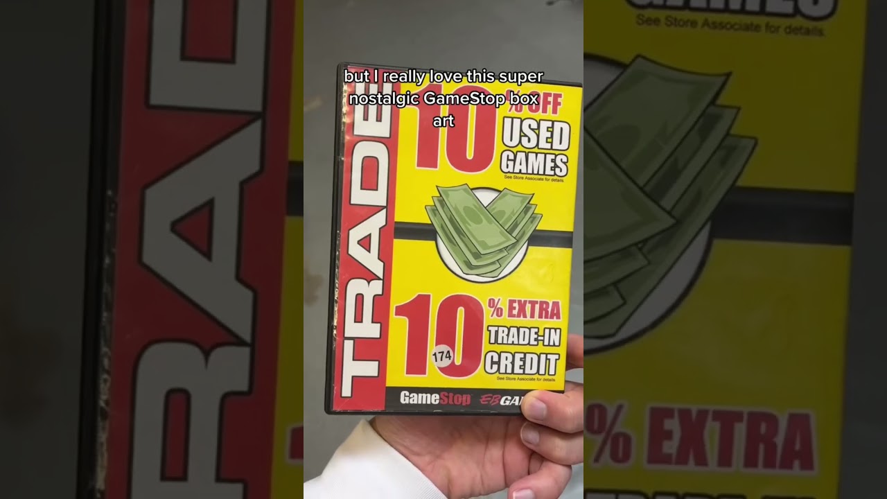 These Gamestop Cases are NOSTALTIC! 👀