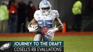 Information Greg Cosell's Running Back Evaluations & Dane Brugler's Mock Draft | Journey to the Draft Guide