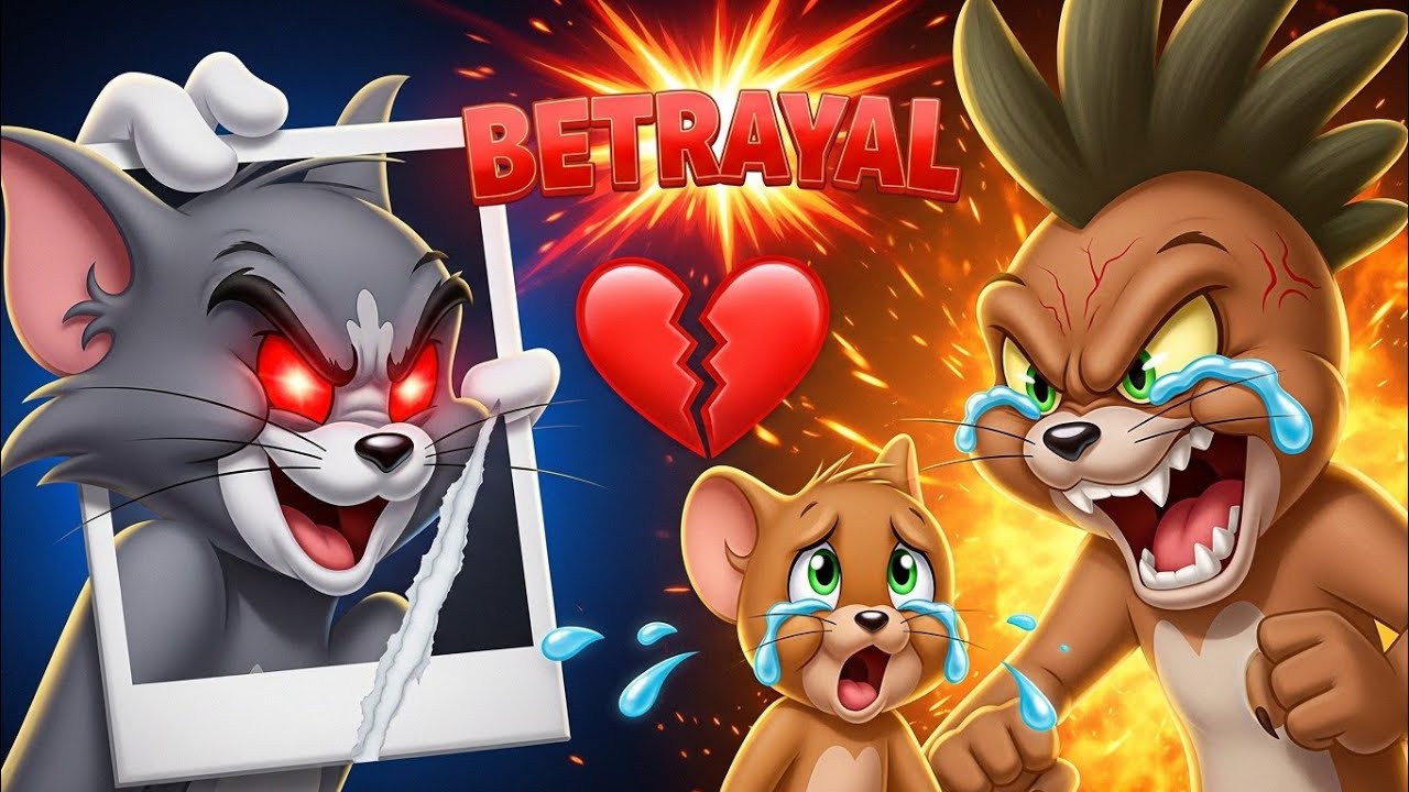 Tom Betrays His BEST FRIENDS… Jerry & Spike’s Ultimate Revenge Gone WRONG! 🔥😱