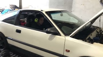 ALL MOTOR K20/24 CRX DYNO POWER RUN