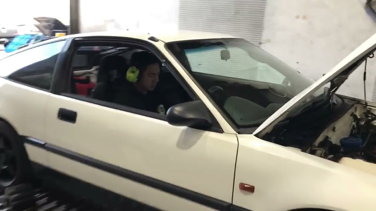 ALL MOTOR K20/24 CRX DYNO POWER RUN