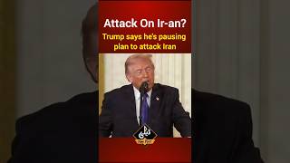 Donald Trump Pausing Plan for Ir-an #donaldtrump #usashorts
