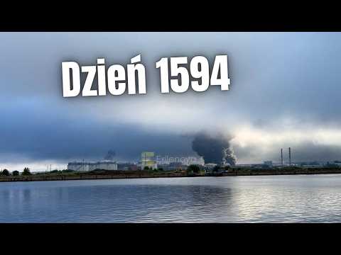 Another attack on the port in St. Petersburg. Day 1594