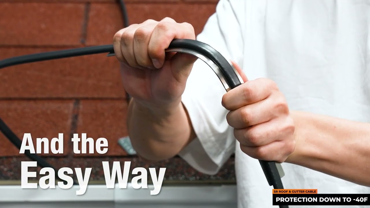 SR Self-Regulating Roof & Gutter De-Icing Cable - King Electric - Quick Overview