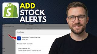 How to add back in stock alerts in Shopify (Step By Step 2026)