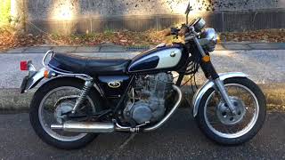 SR400 直管キャブトンマフラーでトンネル通過 加速音 排気音