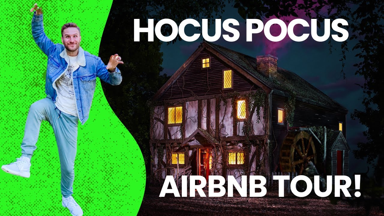 Hocus Pocus 2 AIRBNB EXCLUSIVE! Inside the Sanderson Sister Cottage in