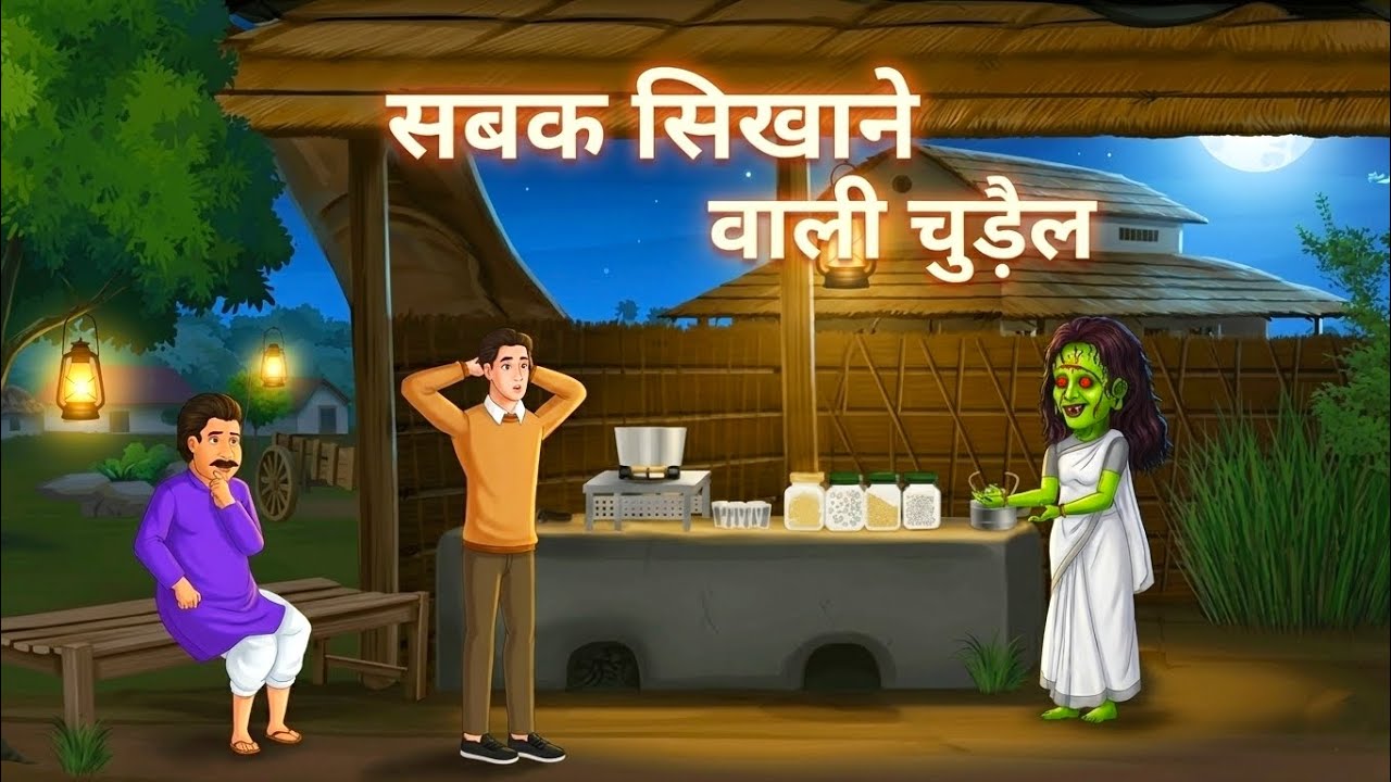 Sabak Sikhane Wali Chudail 😱 | Horror Story with Moral | Hindi Kahani | 