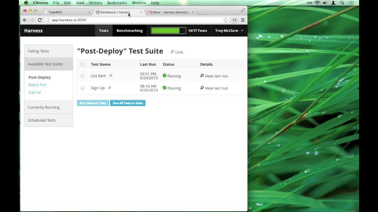 Harness Demo YouTube