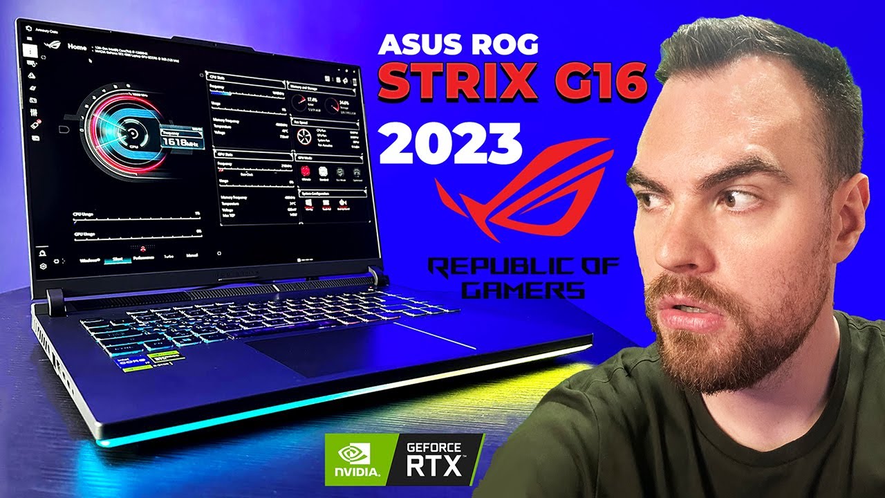 БРУТАЛЕН ГЕЙМЪРСКИ ЛАПТОП - Asus ROG Strix G16 (2023)