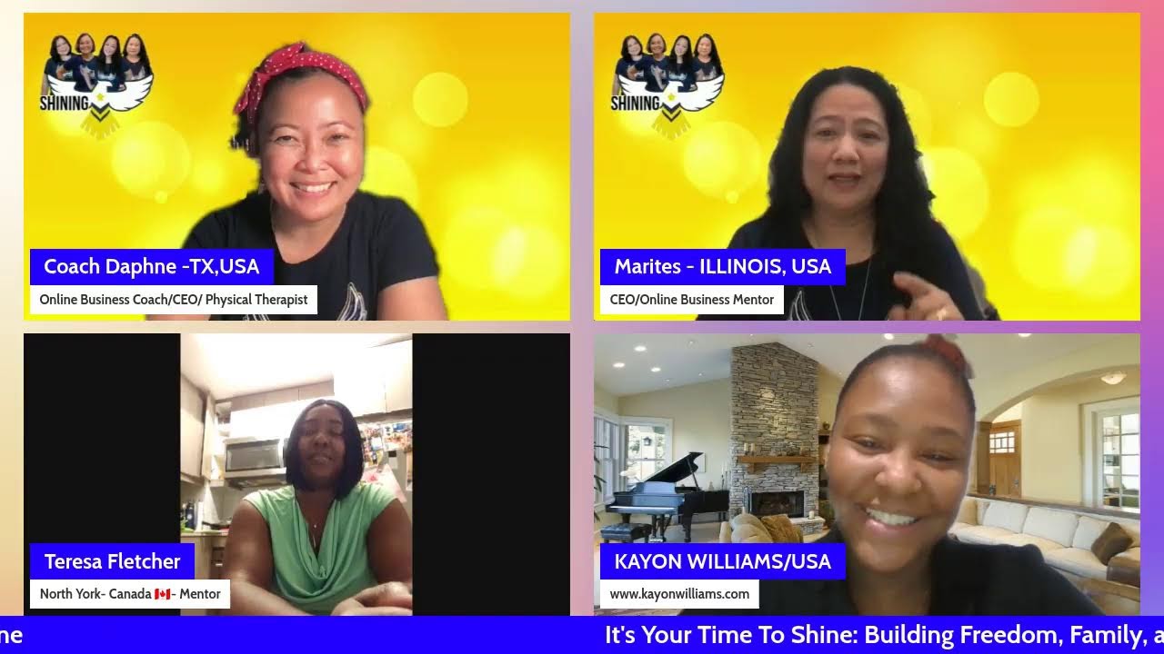 Episode 34: Its Your Time to Shine: Building Freedom, Family, and Legacy Online