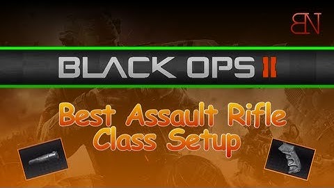 Black Ops 2 Multiplayer Pro Tips & Tricks - BEST Assault Rifle Class Setup! w/ @b00mnation