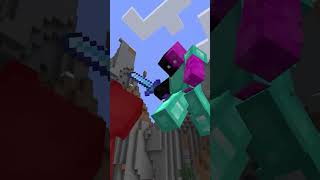 Daquavis vs Wallibear #minecraft #minecraftshorts #bedwars