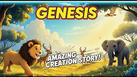 Genesis 1&2: The Story of Creation” #shortstory #biblestories #bible 