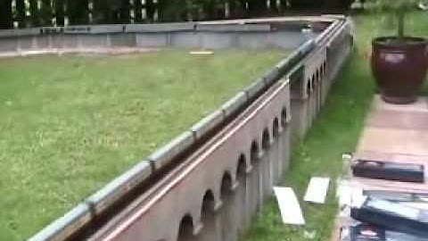 Prototype Deltic on the Selby Garden Railway