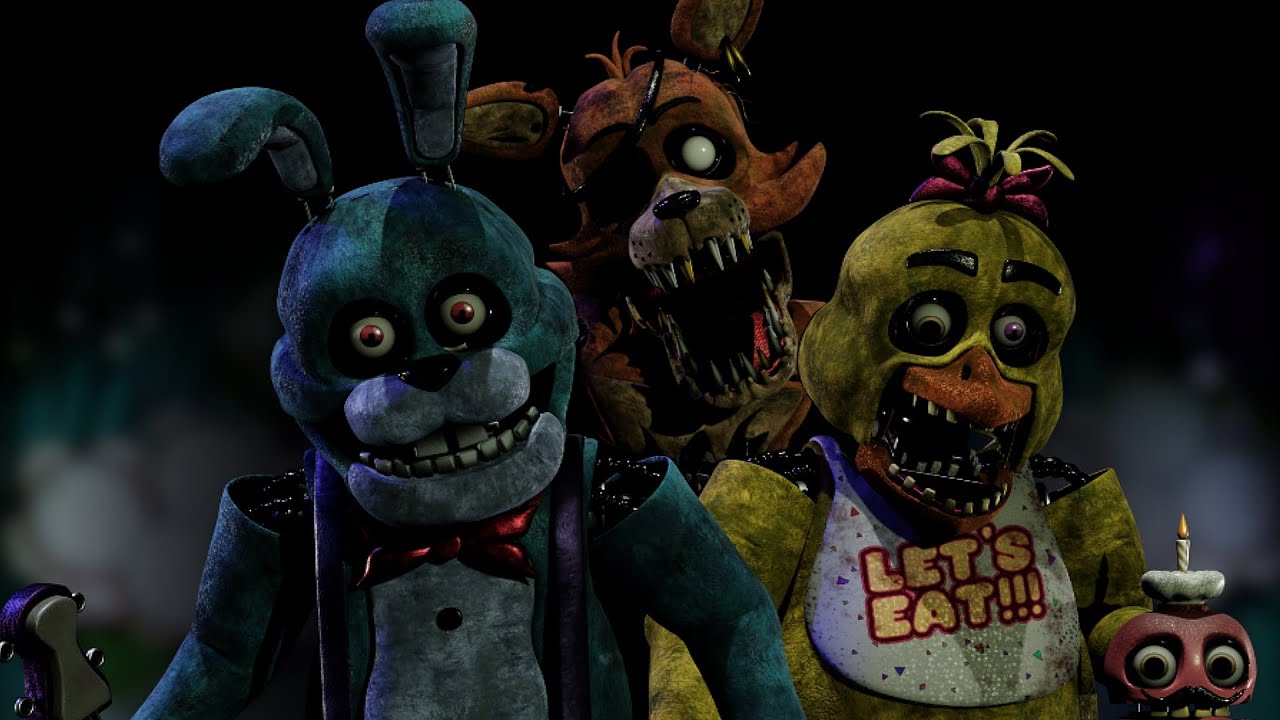 Don't yall think the FNAF Plus animatronics look too overtly scary to be  used in an actual restaurant? Bonnie's eyes would scare all the kids away.  They're missing the inviting/welcoming allure that