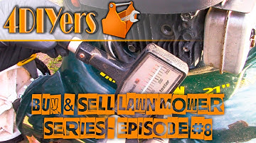 Grasmaaiers kopen en verkopen - Hoe de motorcompressie te testen