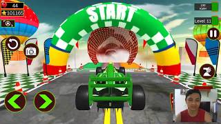 Formula Car Stunts 3D GT Racing Mega Ramp Games - Beautiful Android Gameplay 2020 screenshot 2